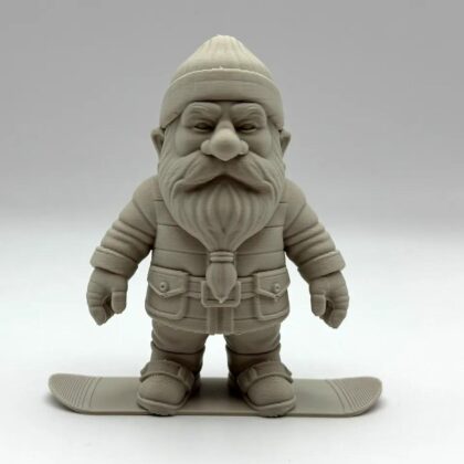 Snowboard Garden Gnome