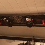 snowboard sloped ceiling beam attachment