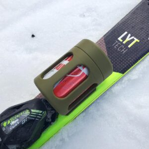 Snowboard & Snowboard Drink Holder