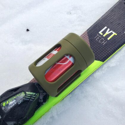 Snowboard & Snowboard Drink Holder