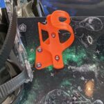 Snowboard bottle cage adapter