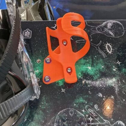Snowboard bottle cage adapter